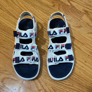 FILA Defender Logo Sandals